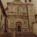 Erbanno L'imponente Chiesa Parrocchiale-36x23cm-1994-opere-artista-pirografia-renzo-gaioni