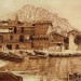 Lecco-Il-villaggio-dei-pescatori---63-x-45cm-opere-artista-pirografia-renzo-gaioni