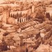 Pratoveccchio-Il-Castello-di-Romena---105-x-70cm-opere-artista-pirografia-renzo-gaioni